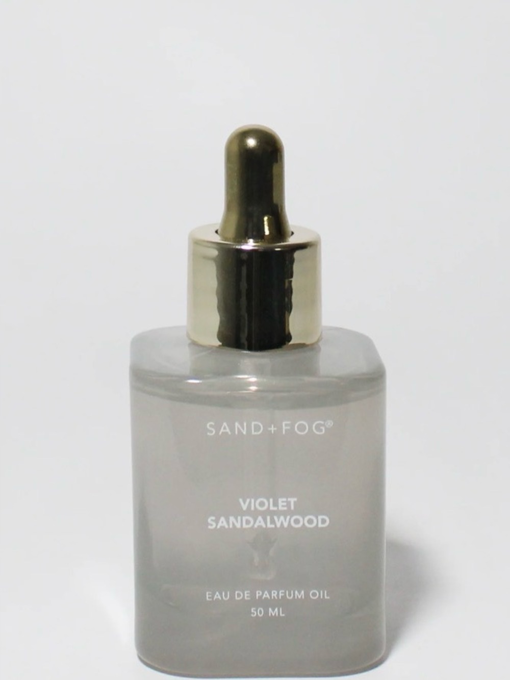 Violet Sandalwood Eau de Parfum Oil - Gray Bottle set